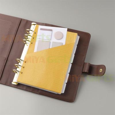 China Printed Colorful Cork Cardboard Deck Top Planner White Loading Pockets Listing Card Holder for sale