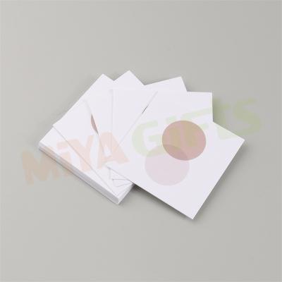 China Color Print Planner Decor Stationery Pocket Printed Custom Minimal Paper Cards for sale