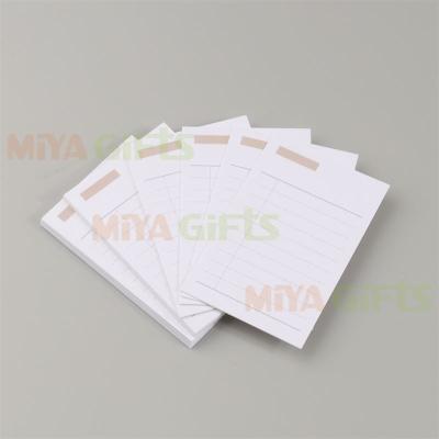 China Printed Custom Design Black Printing Paper Planner Mini Cards To Do List Checklist Reminder Task Card for sale