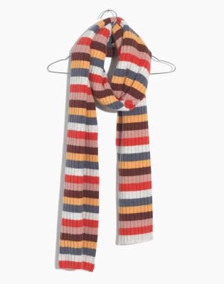 China 55/31/10/4 nylon/wool/alpaca/spandex WOMEN'S STRIPE KNITTED STRIPEED HAT SCARF SETS for sale