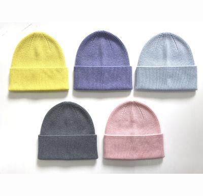 China COMMON WOMEN'S 55% MERINO WOOL/45% COTTON KNITTED HAT for sale