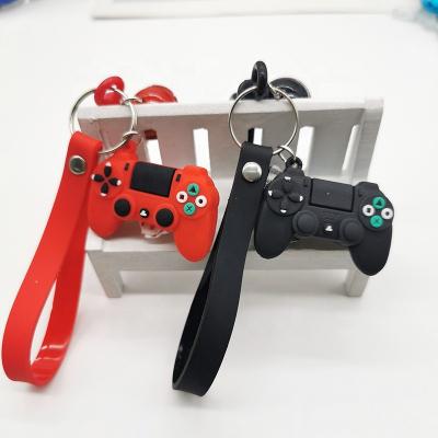 China Promotion Gifts Hot Selling Korean Gamepad Key Chain Personalized Cartoon Custom Soft Silicon PVC Key Chain for sale