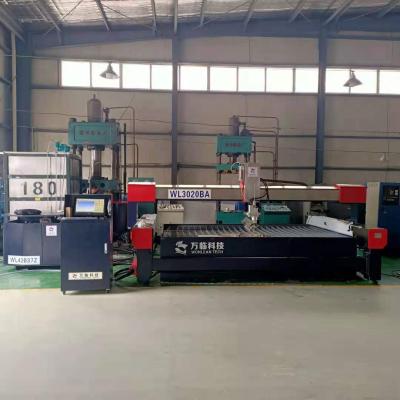 China Metal Processing Water Jet Stone Cutting Machine Stone 5 Axis CNC Water Jet Cutting Machine for sale