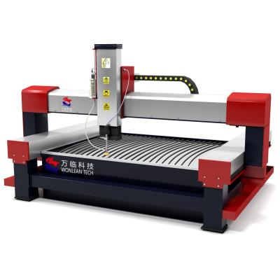 China Small Water Jet Hotels Tile Cutting Machine 5 Axis CNC Waterjet Cutter for sale