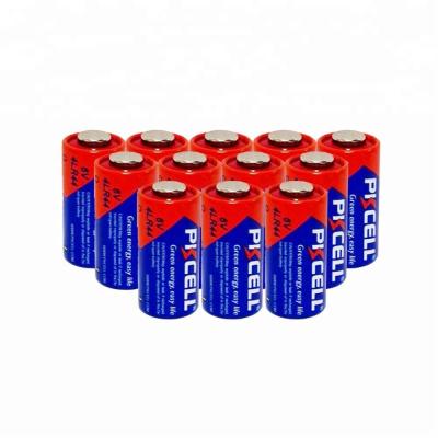 China PKCELL machine- dog bells use small non-rechargeable 4lr44 6v alkaline battery battery for sale