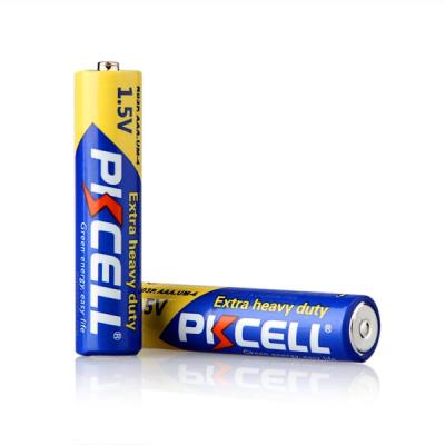 China Hot sale pkcell toy battery 1.5v r03 r03p um-4 sum4 AAA carbon zinc AAA battery for toys for sale