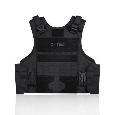 China Laser-Cut MOLLE Pannels for One-Handed Quick Release Light Weight Tactical Carrier and Precision Cytac Plate Tactical Vest for sale