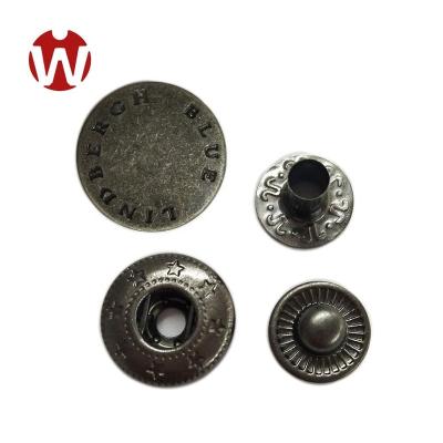 China 18mm snap button of viable metal spring for sale