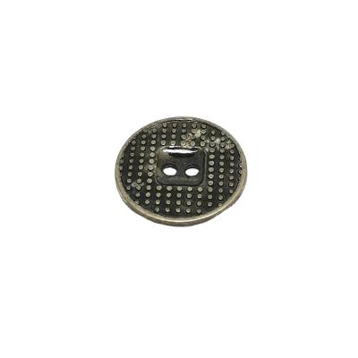 China 20 Mm Durable Metal Alloy Two Holes Hand Button for sale