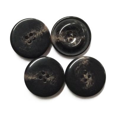 China Cheap viable 28L design 4 holes button up for sewing resin toggle button for sale