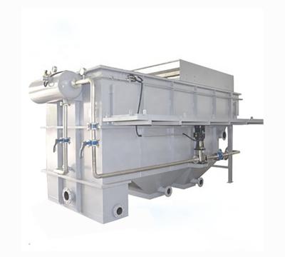 China High hydraulic head with skimmer with flocculation and coagulation DAF waste water for textile industry for sale