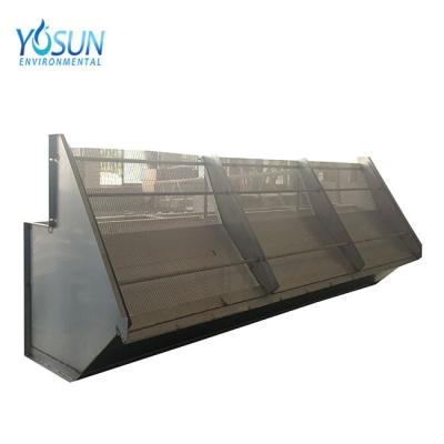 China Gravity Arranging Static Screen Machine For Solid And Liquid Sewage Separation And Solid Filter for sale