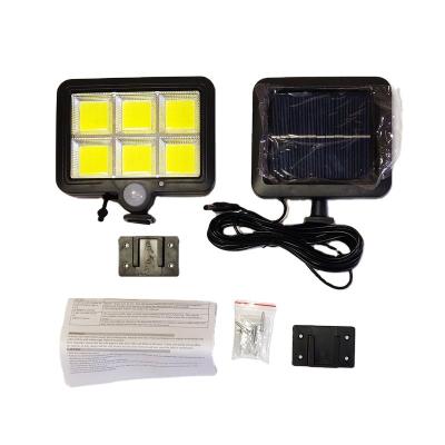 China Garden Led Solar Garden Lights 56 98 Led 100 108 120 128 Waterproof Outdoor Ip65 Solar Lamp Sensor Wall for sale