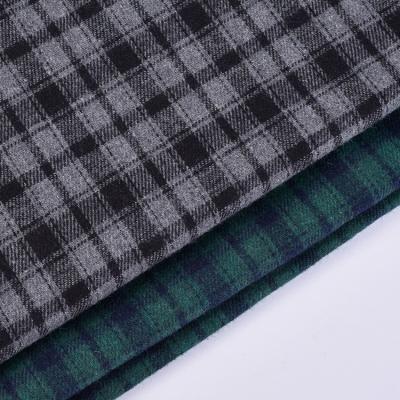 China Factory Wholesale 130gsm Breathable Breathable 100% Polyester Yarn-Dyed Lattice Woven Fabrics For Shirts for sale