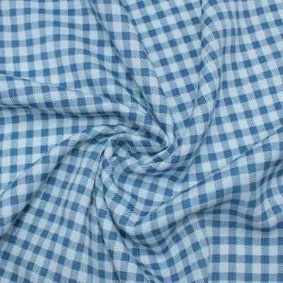 China Factory supply breathable polyester rayon printed woven breathable knitted denim fabrics for shirts for sale