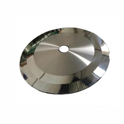 China Garment shops round slitter blade can be used to cut rubber and paper tube, customizable film for sale