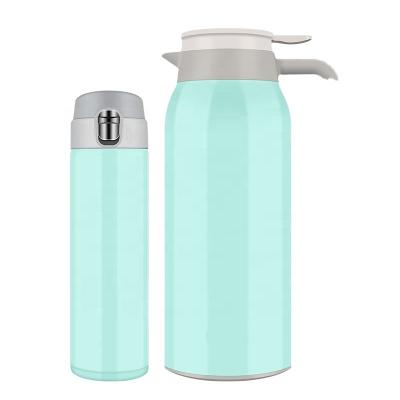 China Custom PORTABLE Water Bottle Double Wall Insulated Stainless Steel Metal Vacuum Flask Thermo Thermoses for sale