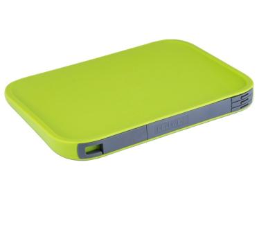 China Sustainable cutting board with containers cutting board with trays cutting board set for sale