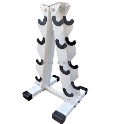 China Easy Universal Dumbbell Rack Neoprene Dumbbell Set With Rack for sale