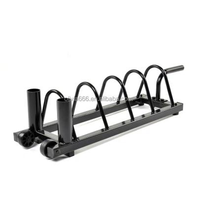 China Genral Gym Fitness Equipment Barbell Dish Rack Barbell Plate Rack for sale