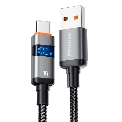 China ESSAGER ES-X61 Series A-C 100W Max Best USB Cable C Charging Cord for sale