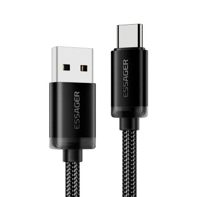 China Zöpfschild USB A bis C Kabel USB C Ladekord 60W 1m 2m 3m zu verkaufen