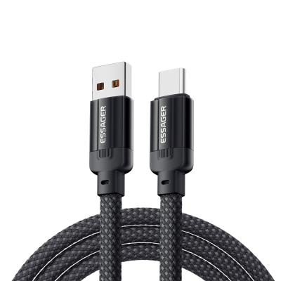 China Magnetic Absorption Charging Cable Type C USB C to USB Cable 100W ES-X55 Series for sale