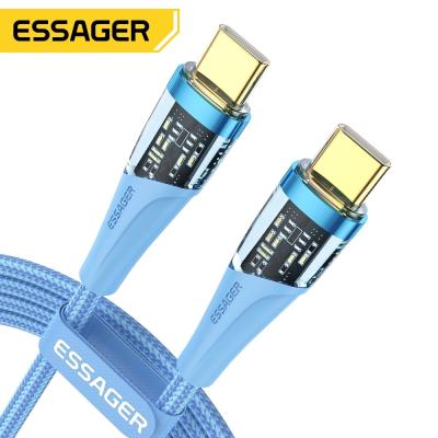 China Cable de carregamento rápido USB Tipo C para Tipo C 100W 5A 1m/2m para telefone móvel à venda