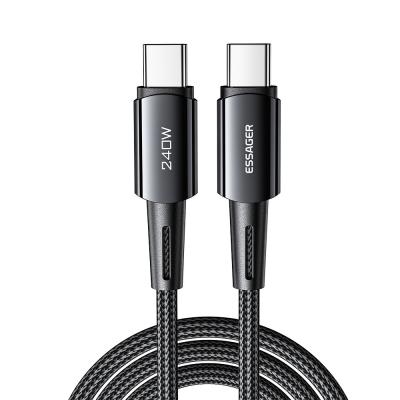 Κίνα Γρήγορη φόρτιση Sunset Type C Cord PD Γρήγορη φόρτιση από C σε C καλώδιο 240W προς πώληση