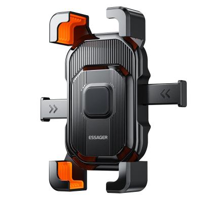 China Motorbike Motorcycle Bike Cell Phone Holder Shockproof With One Button Locking for sale