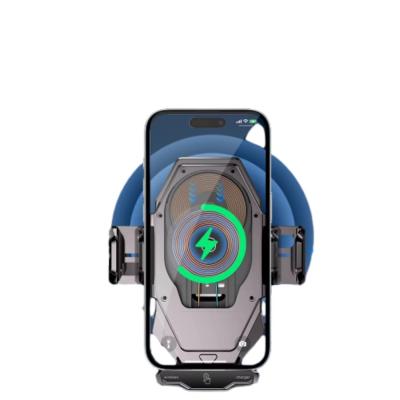 China Essager 2023 Pilot 15W drahtloser Autophone Halter Hochleistungs- 360-Frei-Rotations-Fast-Wireless-Ladegerät zu verkaufen