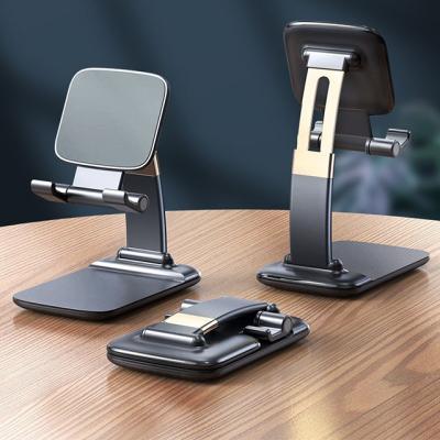 China ABS Zinc Alloy Silicone Desktop Phone Stands Foldable Adjustable for sale