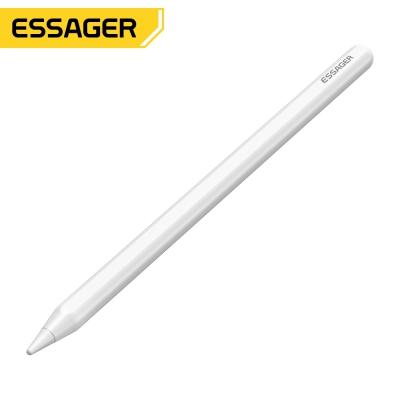 China Essager 2022 Sketch White Magnetic Wireless Charging Capacitive Touch Pen for Tablet for sale