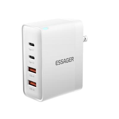 Cina Caricabatterie GaN della serie ESSAGER ES-CD37 100W USB A USB C PD in vendita