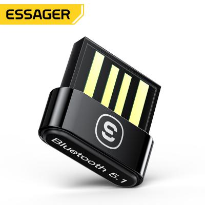 China Essager 2022 Cooler Mini BT5.1 USB Bluetooth Adapters 5.1 USB Wireless Receiver Adaptor for sale