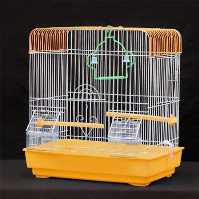 China Factory Direct Sales 2000 Viable In Stock Small Ornamental Iron Metal Canary Bird Cage for sale