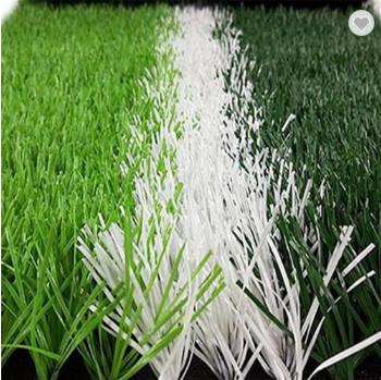 China 2018 hot sales/ pile height 50mm / Dtex10000 and 8800/ Density 10710 synthetic / artificial / fake football grass for sale