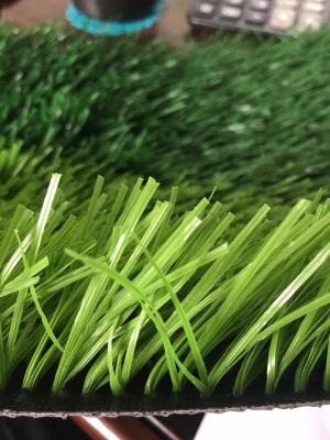 China 50mm height 5/8 gauge ’PE Monofilament Football Artificial Grass High Density Artificial Grass For Soccer playground for sale