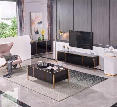 China Best Brand Modern Living Room Furniture Coffee Table TV Cabinet for sale