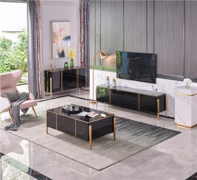 China Manufacturers Sale Living Room Furniture Modern Coffee Table TV Cabinet for sale