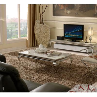 China Fashion China Supplier Hot Sale Marble Side Table With Matel Silver Frame Modern Luxury Living Room Side Table for sale