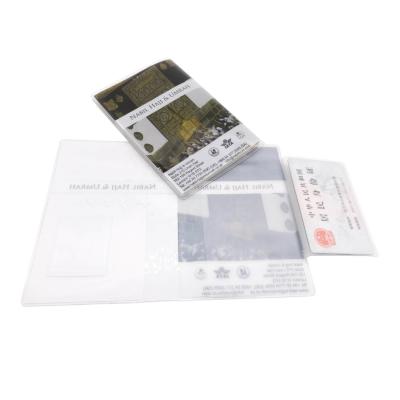 China Factory Supply Folding Custom Plastic Passport Holder, Full Color PVC Printing Passport Cover for sale