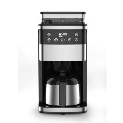 China Modern coffee maker with stainless steel carafe, drip coffee machine for sale