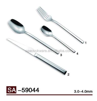 China Sustainable 24pcs set stainless steel cutlery for sale