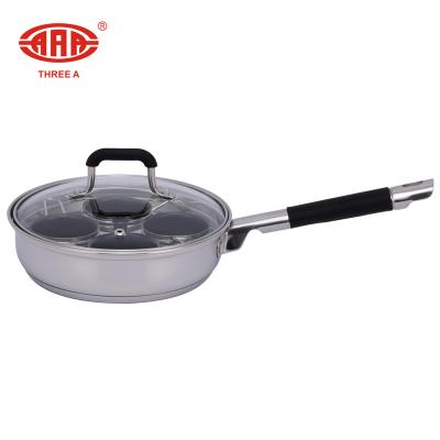 China 18/8 Cuisipro Microwave Viable Non-Stick Egg Coating Poachers for sale