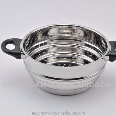 China Multi Sustainable Stainless Steel Steamer For Kitchenware for sale