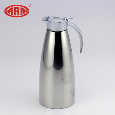 China Viable High Quality Stainless Steel Double-Wall Double-wall Jug 304 Vacuum Coffee Pot Insulation Thermo Flask Teapot for sale