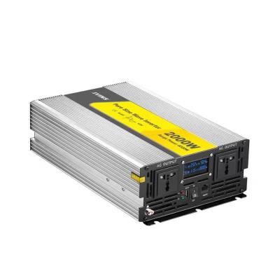 China Pure sine wave dc inverter 1000W 2000W 3000W 4000W 5000W off grid frequanpure sine wave low power inverter 12v W 2000 for sale