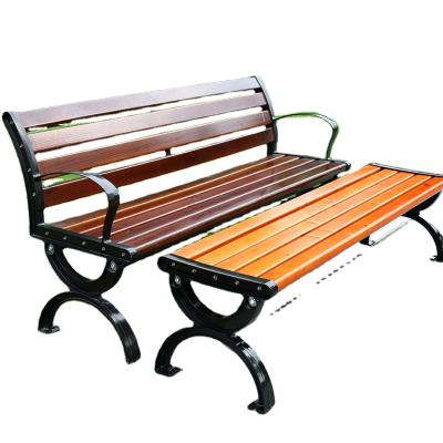 China Waterproof Modern Benches Cast Iron Stainless Steel Park Chair for sale