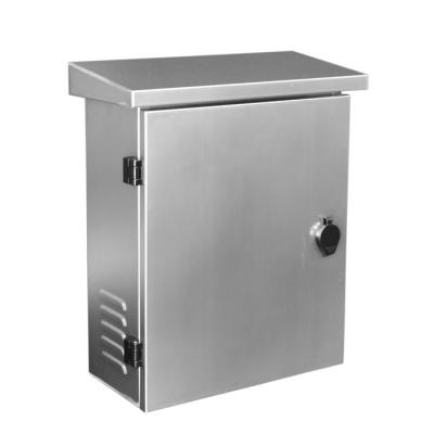 China Indoor/Outdoor Power Distributing Hot Sale IP66 Stainless Steel Waterproof Outdoor Enclosure Metal Electrical Junction Box for sale